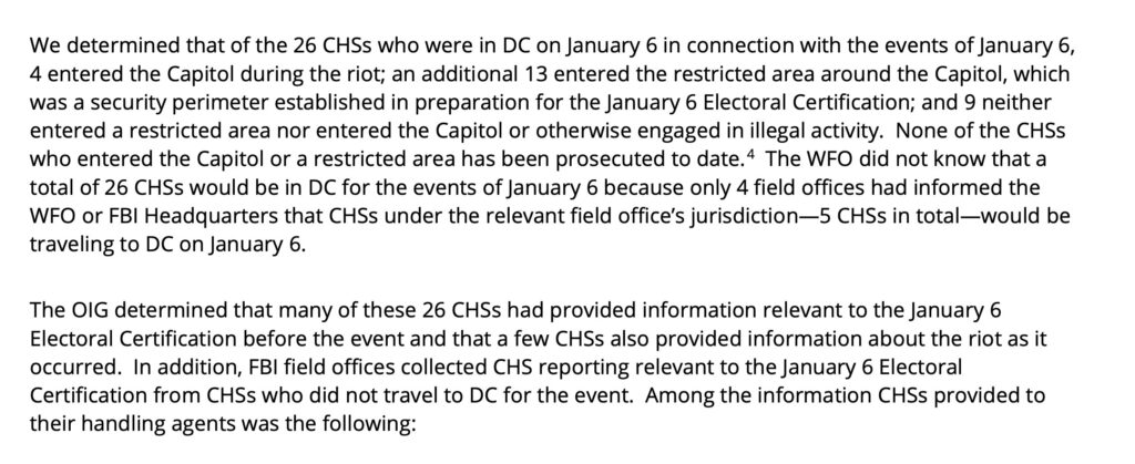 FBI Had 26 Informants at Capitol on January 6th: What This Reveals About Federal Agencies and Their Role in Political Events